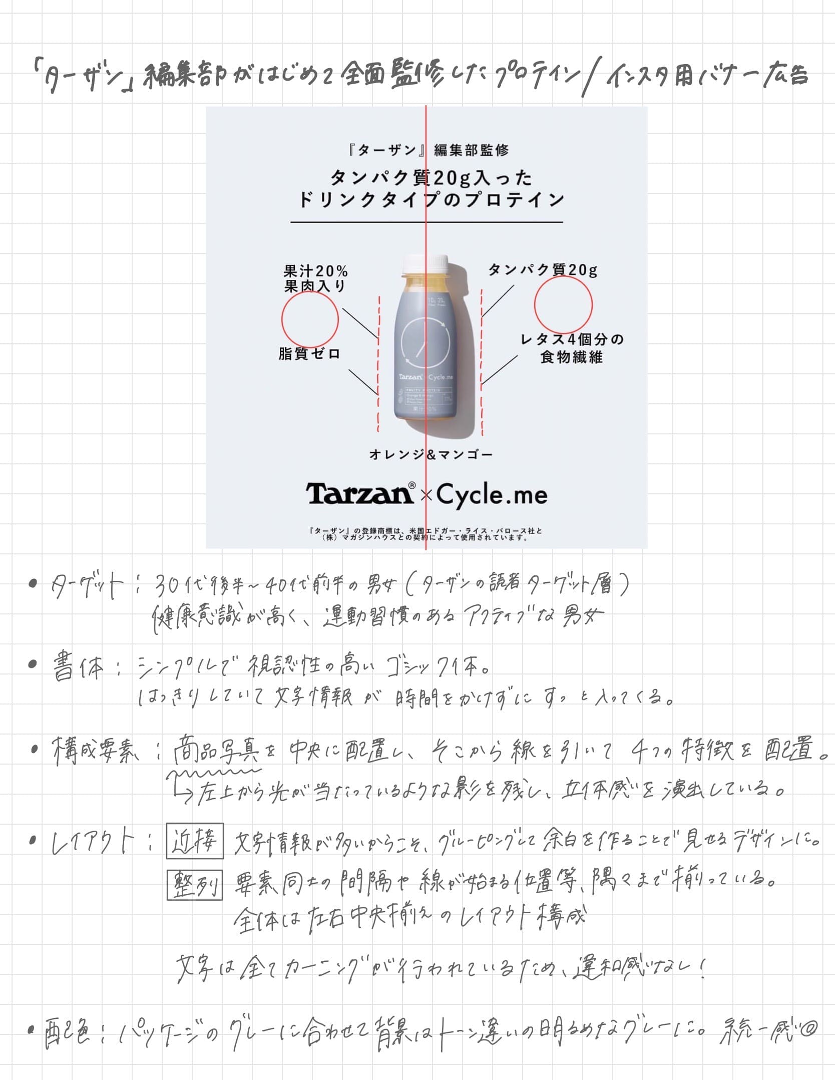 #レイアウトの美しさに感動したバナー広告のデザイン分析